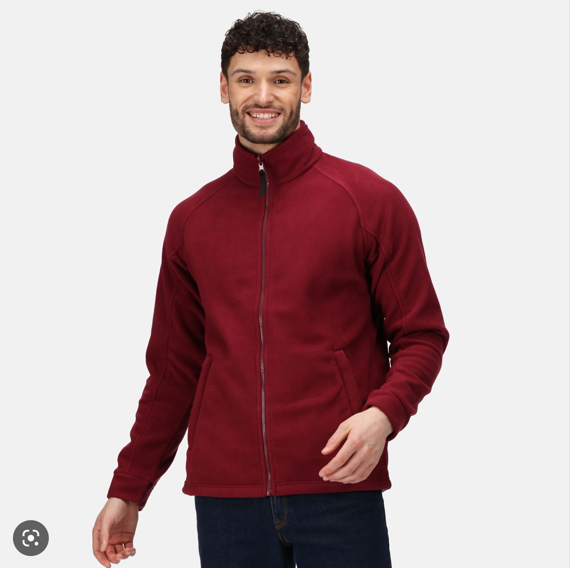 Unisex Regatta Thor III Fleece Burgundy VC02BUR Main Image